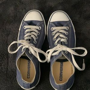 Womens 6.5 Blue Converse ALL STARS